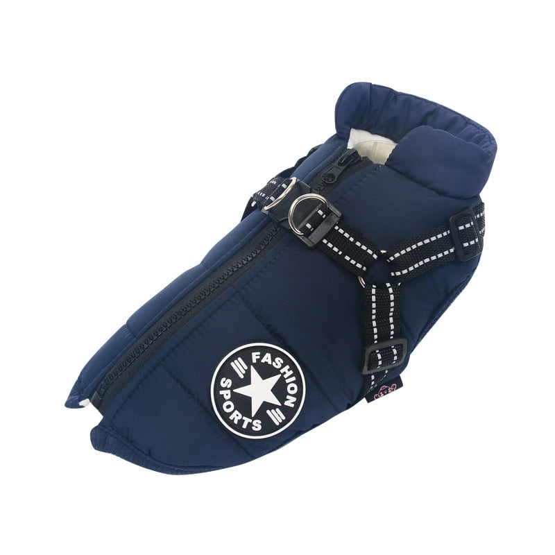 Weatherproof Winter Dog Coat 0 Pad & Paw Navy Blue S