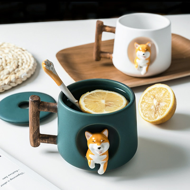 Shiba Ceramics Mug 0 Pad & Paw
