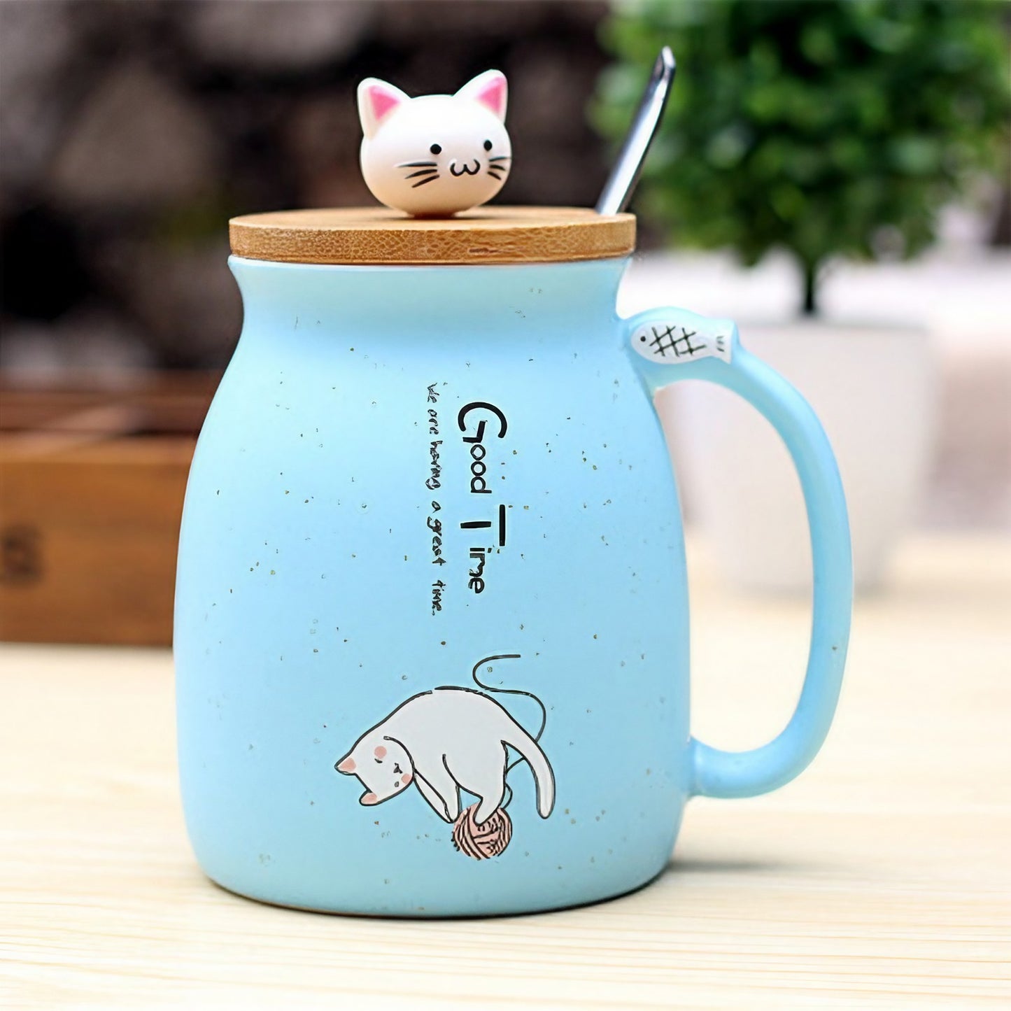 Enchanting Cat-Themed Mug 0 Pad & Paw