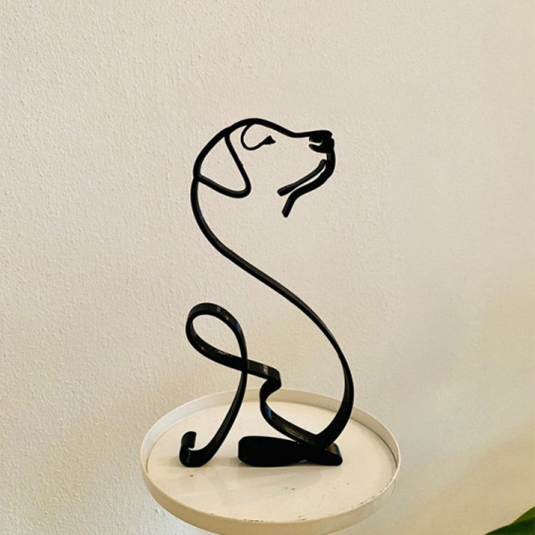 Morden Animal Metal Sculpture 0 Pad & Paw Doggy