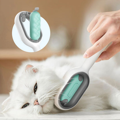 Silicone Soothe & Clean Pet Brush 0 Pad & Paw   