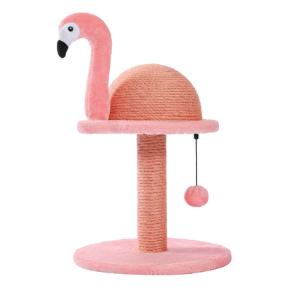 Creative Cat Scratching Post 0 Pad & Paw Flamingo  