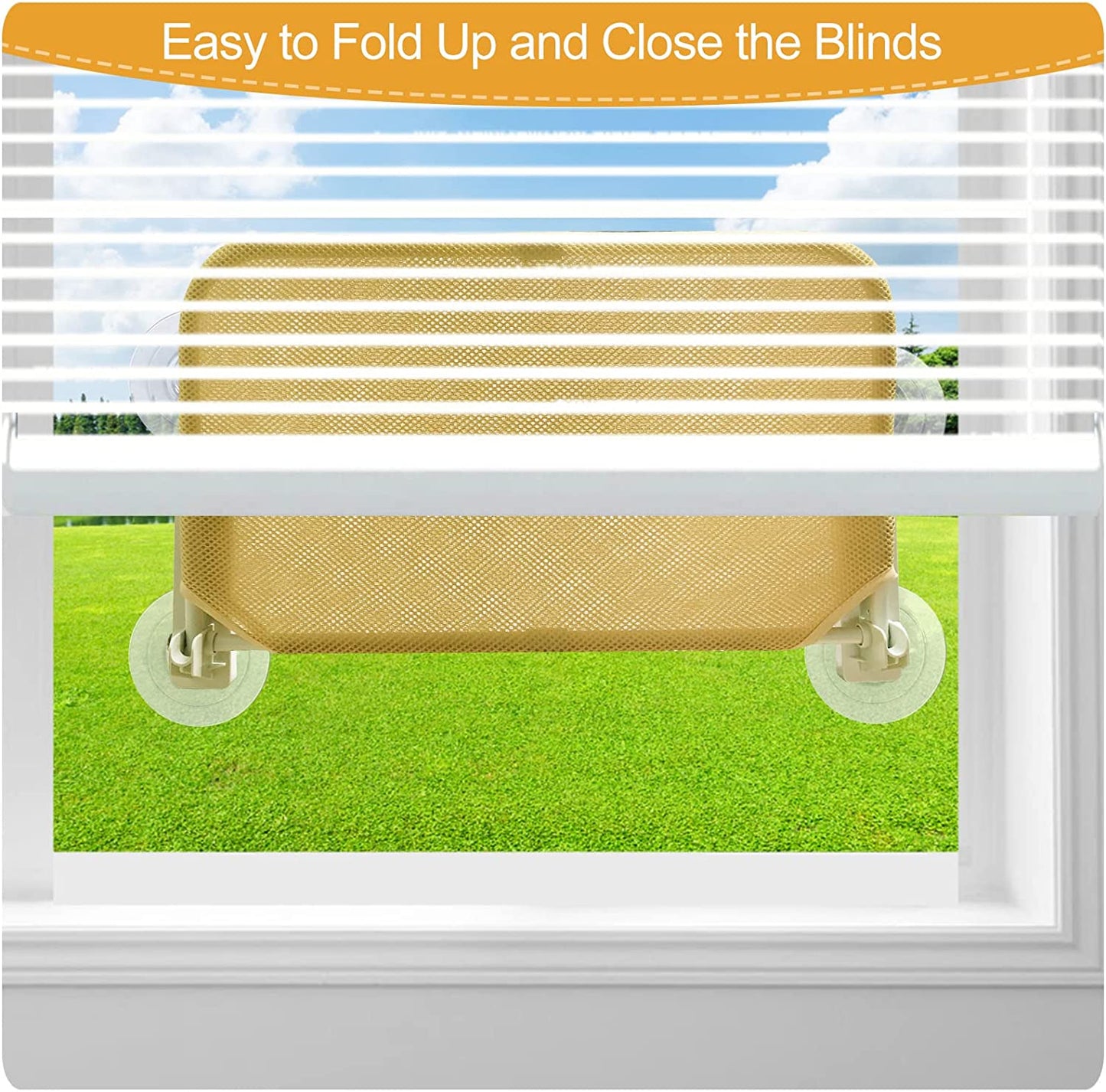 Foldable Cat Window Perch 0 Pad & Paw   