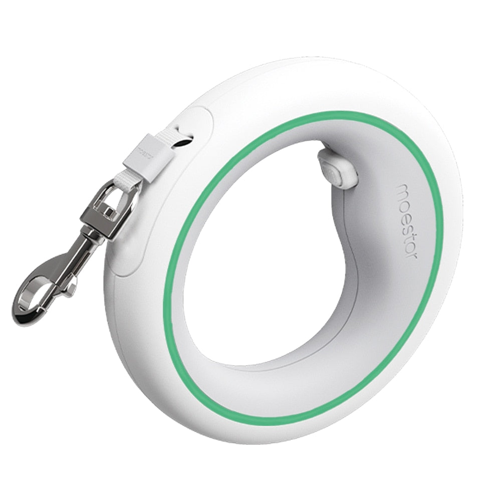 Hands-Free UFO-Shaped Dog Leash - 3m 0 Pad & Paw Green  