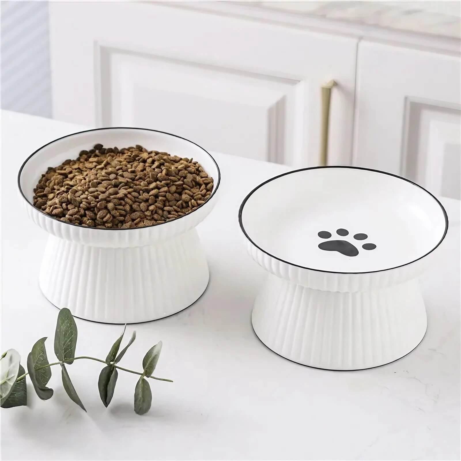 Elevated Chic Ceramic Pet Bowl 0 Pad & Paw   