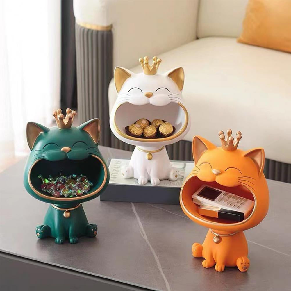 Laughing Cat Storage Statue 0 Pad & Paw   