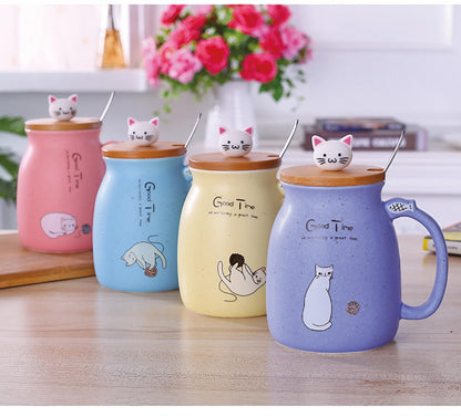 Enchanting Cat-Themed Mug 0 Pad & Paw   