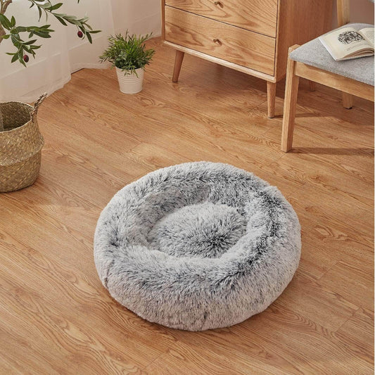 Donut-Shaped Doggy Dream Bed 0 Pad & Paw   