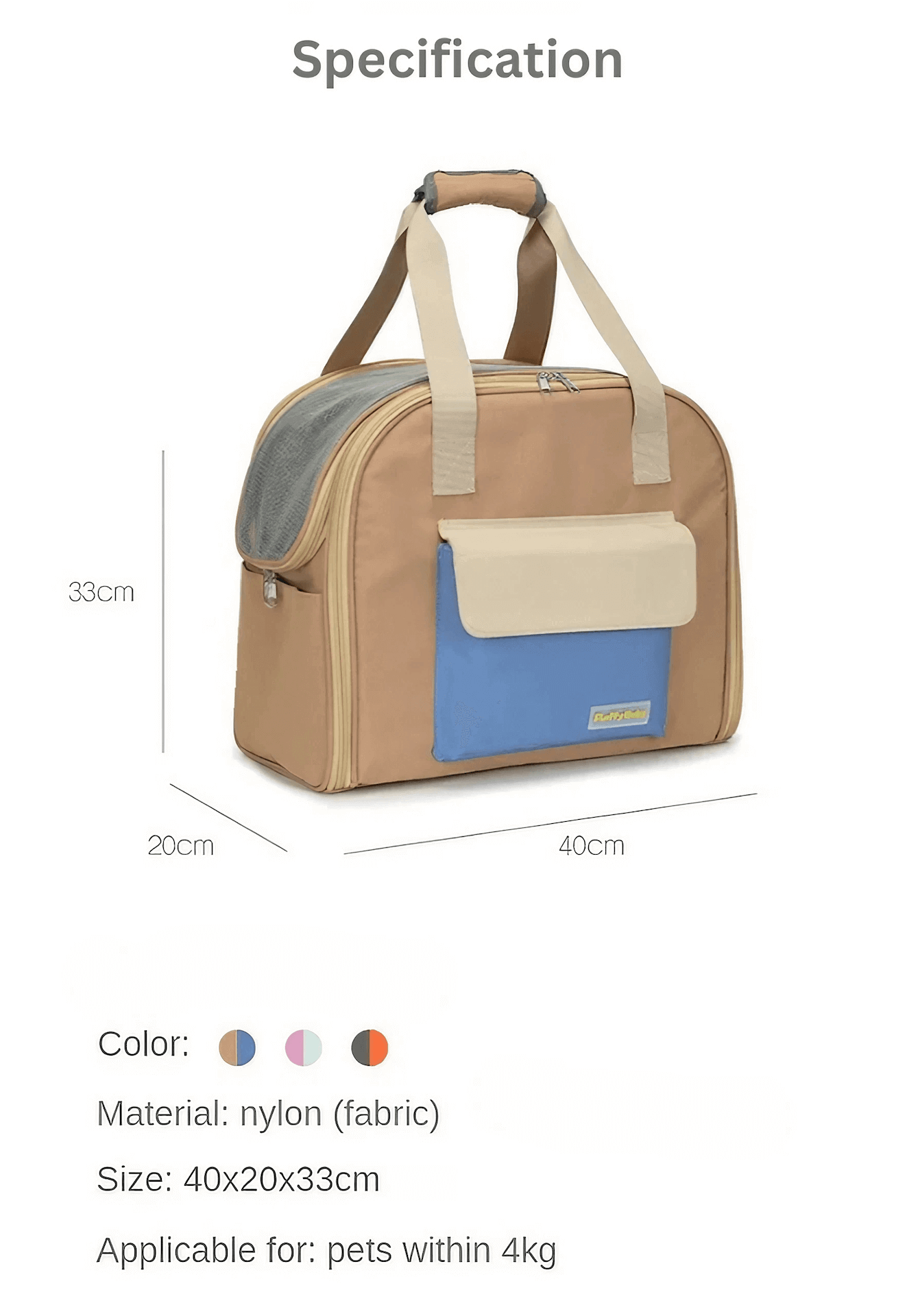 Urban Pet Carrier 0 Pad & Paw   