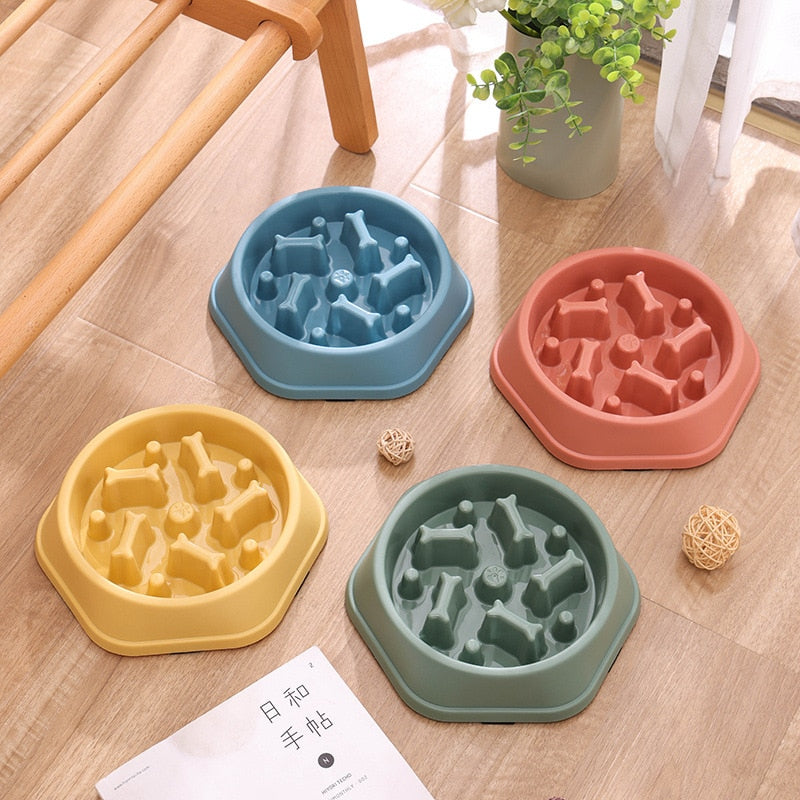 Slow Feeding Dog Bowl 0 Pad & Paw   